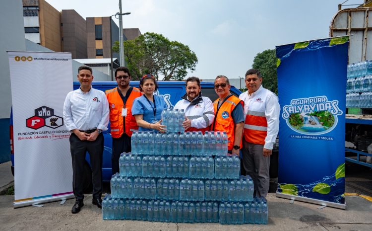  Generosa Donación de Agua por la Fundación Castillo Córdova al Hospital San Juan de Dios