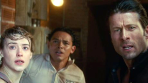 Daisy Edgar-Jones y Glen Powell lidian con fenómenos meteorológicos extremos en "Tornados". (Créditos: Warner Bros)