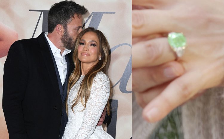  Emotivo mensaje de Ben Affleck grabó en el anillo de bodas para Jennifer López