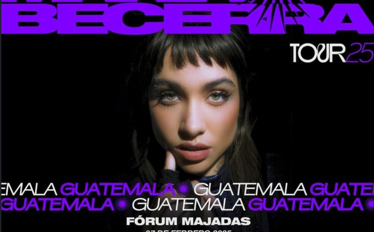  María Becerra reagenda su gran show en Guatemala para 2025