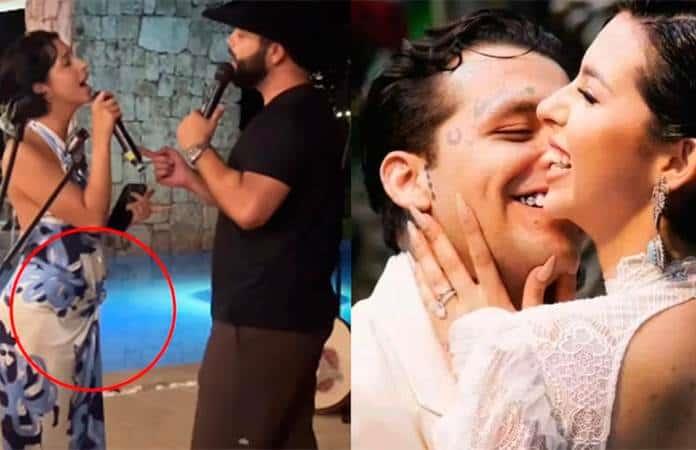  **Ángela Aguilar y Christian Nodal, un posible embarazo sigue sin respuesta oficial**: