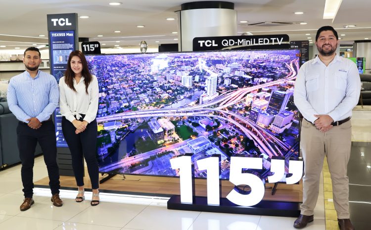  La Curacao trae a Guatemala el televisor QD-Mini LED más grande del mundo: 115 pulgadas de innovación audiovisual
