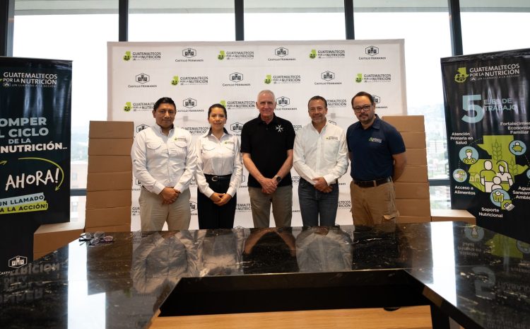  Guatemaltecos por la Nutrición y la Orden de Malta refuerzan lucha contra la desnutrición infantil en Huehuetenango