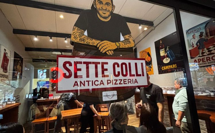 Sette Colli la esencia de Roma llega a zona 10 con auténtica pizza artesanal