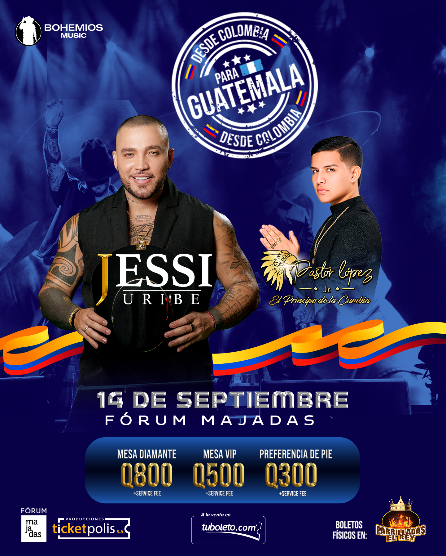 Jessi Uribe regresa a Guatemala para un concierto único de música popular y cumbia
